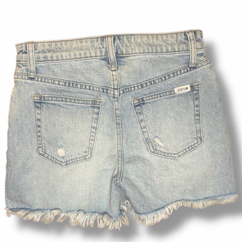 Joe's Jeans Light Blue Distressed Jean Shorts Size 25 - Picture 3 of 3